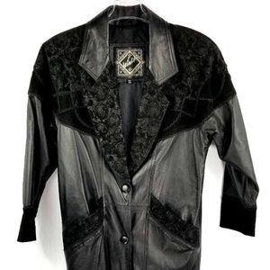 Winlet Womens Trench Coat Genuine Leather